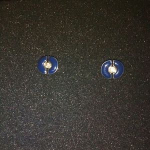 3/$40 Jewelmint Blue stud earrings